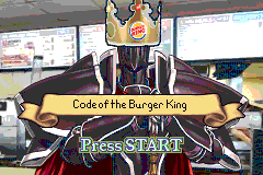Code of the Burger King